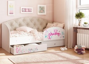 Кровать Эльза на латах + Бортик в Озерске - ozersk.ok-mebel.com | фото 2