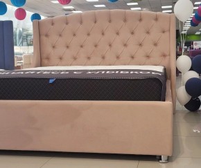 Кровать Франческа + Решетка+ПМ+Дно (1400) в Озерске - ozersk.ok-mebel.com | фото 2