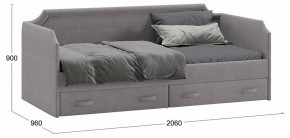 Кровать Кантри ТД-308.12.02 в Озерске - ozersk.ok-mebel.com | фото 3
