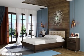 Кровать КР-2074 с мягким изголовьем в Озерске - ozersk.ok-mebel.com | фото 3