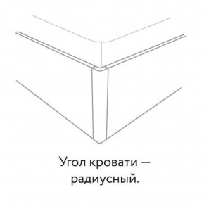 Кровать "Сандра" БЕЗ основания 1200х2000 в Озерске - ozersk.ok-mebel.com | фото 3