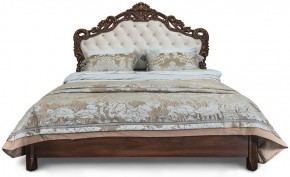 Кровать с мягким изголовьем "Патрисия", ламели (1800) караваджо в Озерске - ozersk.ok-mebel.com | фото