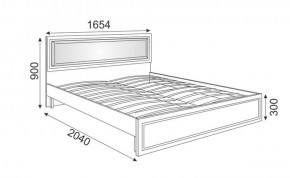 Кровать 1.6 Беатрис М10 с мягкой спинкой и ортопедическим основанием (дуб млечный) в Озерске - ozersk.ok-mebel.com | фото 3