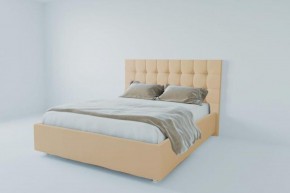 Кровать Венеция без основания 2000 (экокожа бежевая) в Озерске - ozersk.ok-mebel.com | фото