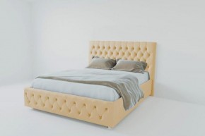 Кровать Версаль 900 без основания (экокожа бежевый) в Озерске - ozersk.ok-mebel.com | фото