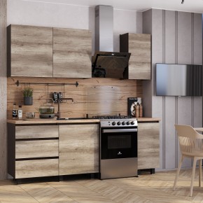 Кухня Энигма 1.6 м (венге/дуб каньон) в Озерске - ozersk.ok-mebel.com | фото