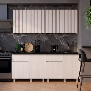 Кухня Тренд 1.0 м (Ясень белый) в Озерске - ozersk.ok-mebel.com | фото 4