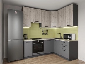 Кухонный гарнитур Антик 2200*1600 h950 (Стол. 26мм) в Озерске - ozersk.ok-mebel.com | фото
