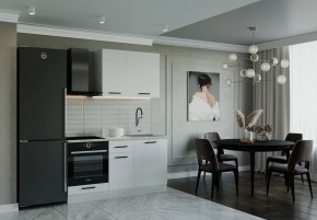 Кухонный гарнитур Белый Глянец 1600 (Стол. 26мм) в Озерске - ozersk.ok-mebel.com | фото