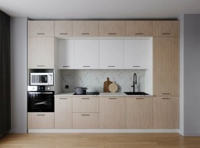 Кухонный гарнитур Демо 3400 (Стол. 38мм) в Озерске - ozersk.ok-mebel.com | фото