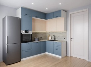 Кухонный гарнитур Фьюжн 2200*1700 (Стол. 26мм) в Озерске - ozersk.ok-mebel.com | фото