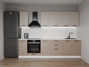 Кухонный гарнитур Каппучино 2800 (Стол. 38мм) в Озерске - ozersk.ok-mebel.com | фото