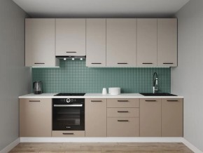 Кухонный гарнитур Каппучино 3000 h950 (Стол. 38мм) в Озерске - ozersk.ok-mebel.com | фото