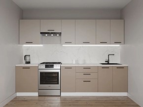 Кухонный гарнитур Каппучино 3000 (Стол. 26мм) в Озерске - ozersk.ok-mebel.com | фото