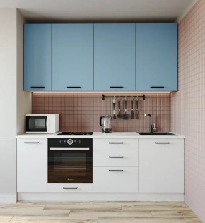 Кухонный гарнитур Капри 2200 h950 (Стол. 38мм) в Озерске - ozersk.ok-mebel.com | фото