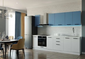 Кухонный гарнитур Капри 2800 (Стол. 38мм) в Озерске - ozersk.ok-mebel.com | фото