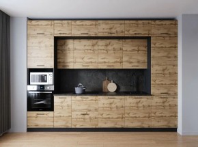Кухонный гарнитур Крафт 3400 (Стол. 26мм) в Озерске - ozersk.ok-mebel.com | фото