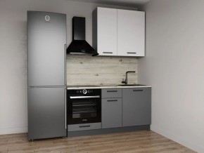 Кухонный гарнитур Меренга 1600 h950 (Стол. 38мм) в Озерске - ozersk.ok-mebel.com | фото