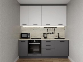 Кухонный гарнитур Меренга 2200 h950 (Стол. 26мм) в Озерске - ozersk.ok-mebel.com | фото