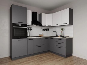 Кухонный гарнитур Меренга 2400*1600 (Стол. 38мм) в Озерске - ozersk.ok-mebel.com | фото
