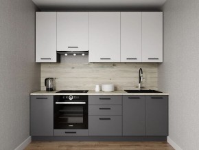 Кухонный гарнитур Меренга 2400 h950 (Стол. 26мм) в Озерске - ozersk.ok-mebel.com | фото