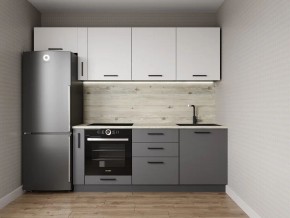 Кухонный гарнитур Меренга 2550 (Стол. 38мм) в Озерске - ozersk.ok-mebel.com | фото