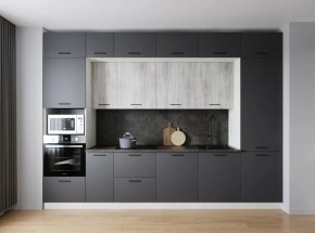 Кухонный гарнитур Санторини 3400 (Стол. 26мм) в Озерске - ozersk.ok-mebel.com | фото