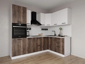Кухонный гарнитур Старое Дерево 2400*1600 (Стол. 38мм) в Озерске - ozersk.ok-mebel.com | фото