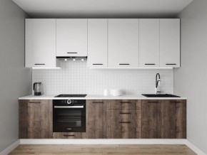 Кухонный гарнитур Старое Дерево 3000 h950 (Стол. 38мм) в Озерске - ozersk.ok-mebel.com | фото