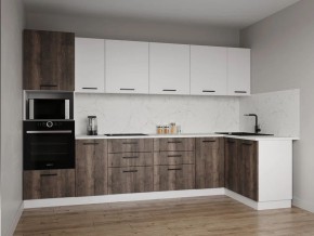 Кухонный гарнитур Старое Дерево 3200*1400 (Стол. 26мм) в Озерске - ozersk.ok-mebel.com | фото