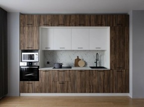 Кухонный гарнитур Старое Дерево 3400 (Стол. 26мм) в Озерске - ozersk.ok-mebel.com | фото