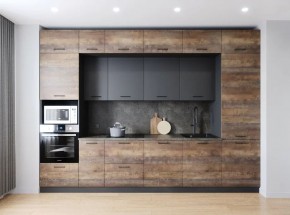 Кухонный гарнитур Трансильвания 3400 (Стол. 26мм) в Озерске - ozersk.ok-mebel.com | фото