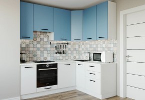 Кухонный гарнитур угловой Капри 2200х1600 h950 (Стол. 38мм) в Озерске - ozersk.ok-mebel.com | фото