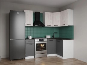 Кухонный гарнитур угловой Санторини 2000*1200 (Стол. 26мм) в Озерске - ozersk.ok-mebel.com | фото