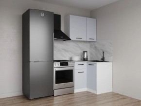 Кухонный гарнитур угловой Смоки 1000*1000 (Стол. 38 мм) в Озерске - ozersk.ok-mebel.com | фото