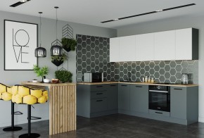 Кухонный гарнитур угловой Вегас 2600*1600 (Стол. 26мм) в Озерске - ozersk.ok-mebel.com | фото