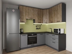 Кухонный гарнитур Умбра 2200*1600 h950 (Стол. 38мм) в Озерске - ozersk.ok-mebel.com | фото