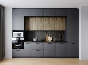 Кухонный гарнитур Умбра 3400 (Стол. 26мм) в Озерске - ozersk.ok-mebel.com | фото