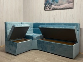 Кухонный уголок УЮТ высокий сектор (ППУ) велюр Candy 17 в Озерске - ozersk.ok-mebel.com | фото 2