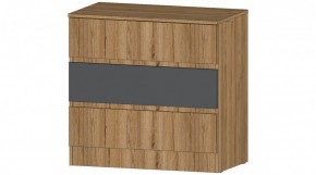 ЛЕНОРА Комод 3 ящика (графит) в Озерске - ozersk.ok-mebel.com | фото