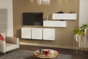 ЛИНДА Гостиная (Белый/Белый) в Озерске - ozersk.ok-mebel.com | фото 2