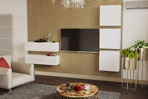 ЛИНДА Гостиная (Белый/Белый) в Озерске - ozersk.ok-mebel.com | фото 4
