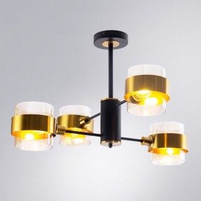 Люстра на штанге Arte Lamp Carlo A8205SP-4BK в Озерске - ozersk.ok-mebel.com | фото 2