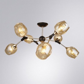 Люстра на штанге Arte Lamp Seppia A4211PL-8BK в Озерске - ozersk.ok-mebel.com | фото 2