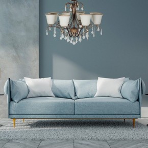 Люстра на штанге Arti Lampadari Borgese Borgese E 1.1.8.602 GB в Озерске - ozersk.ok-mebel.com | фото 2