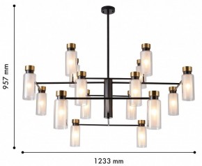 Люстра на штанге Favourite Slank 4482-16P в Озерске - ozersk.ok-mebel.com | фото 3