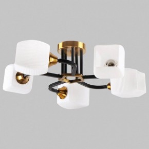 Люстра на штанге Imex MD.52009 MD.52009-5-S-BK+GAB в Озерске - ozersk.ok-mebel.com | фото