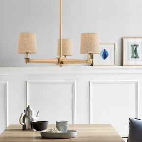 Люстра на штанге Imperiumloft Jorgenson White/Light wood STAVRA01 в Озерске - ozersk.ok-mebel.com | фото 6