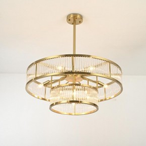 Люстра на штанге Imperiumloft RH Marais Round Chandelier D80 40,2668 в Озерске - ozersk.ok-mebel.com | фото 2