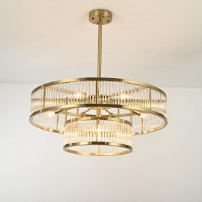 Люстра на штанге Imperiumloft RH Marais Round Chandelier D80 40,2668 в Озерске - ozersk.ok-mebel.com | фото 4